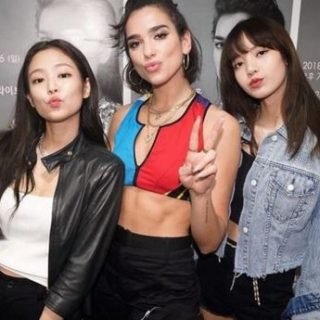 Dua Lipa and BLACKPINK (Black Pink)