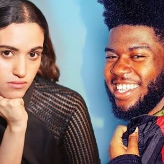 American singers Khalid and Empress Of