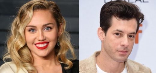 Mark Ronson and Miley Cyrus