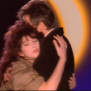 Peter Gabriel and Kate Bush