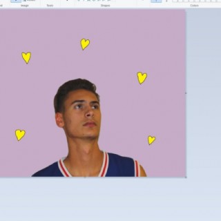 Ant Saunders' "Yellow Hearts"