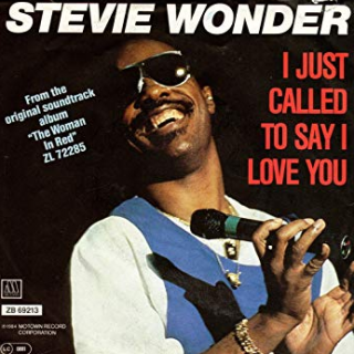 I Just Called to Say I Love You