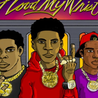 Flood My Wrist by A Boogie Wit Da Hoodie & Don Q (ft. Lil Uzi Vert)