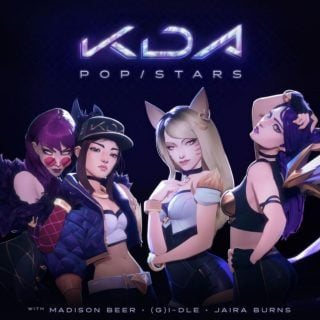 POP/STARS by (G)I-dle, Madison Beer, and Jaira Burns as K/DA