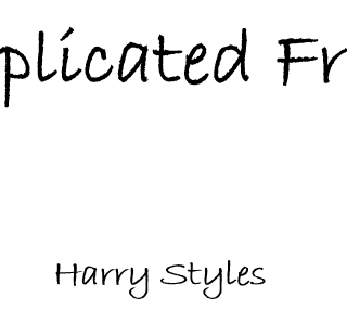 Complicated Freak